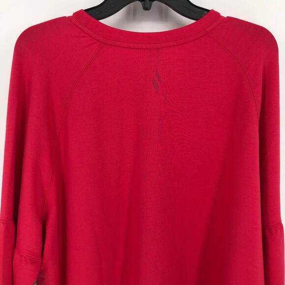 SKECHERS Women's Skechluxe Sweatshirt XXL Pink Raspberry Wine Crewneck NWT - Picture 8 of 11